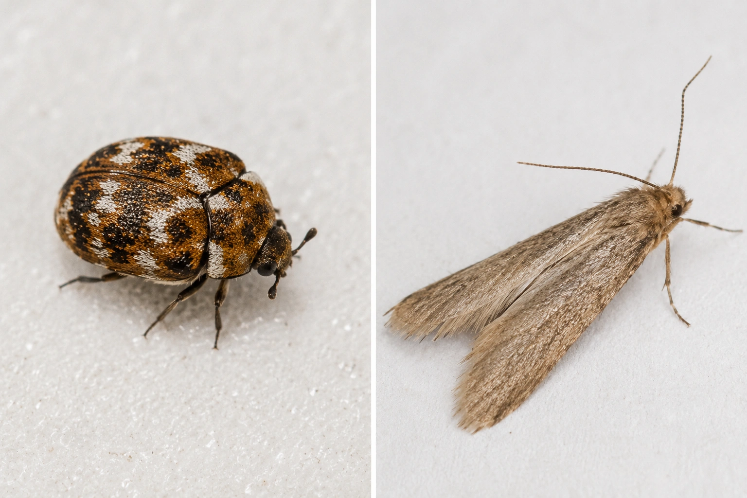 Carpet Beetle and Moth