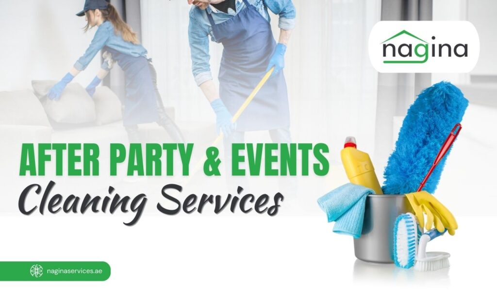 After Party & Events Cleaning Services Dubai, UAE
