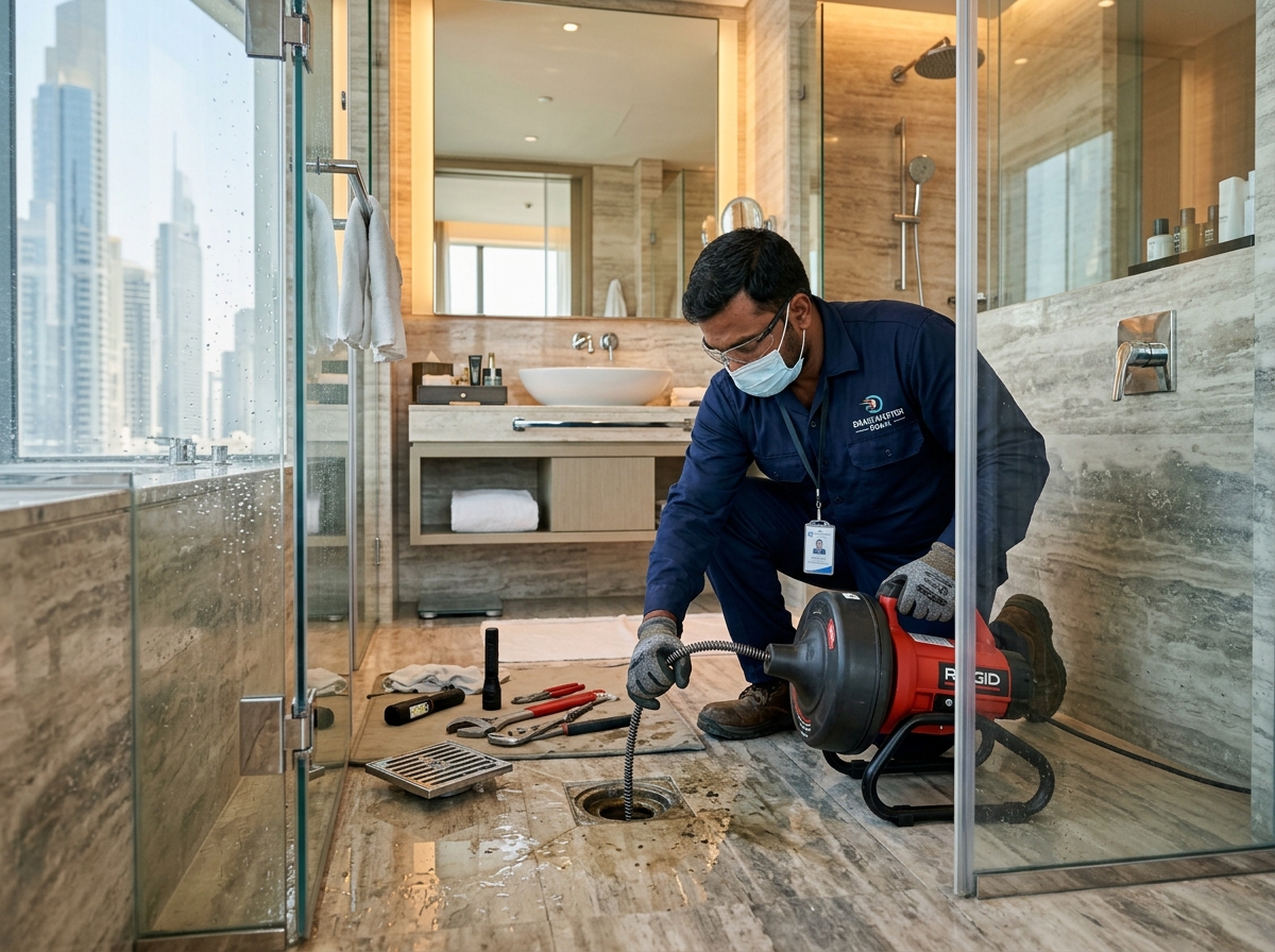 Bathroom Drain Cleaning