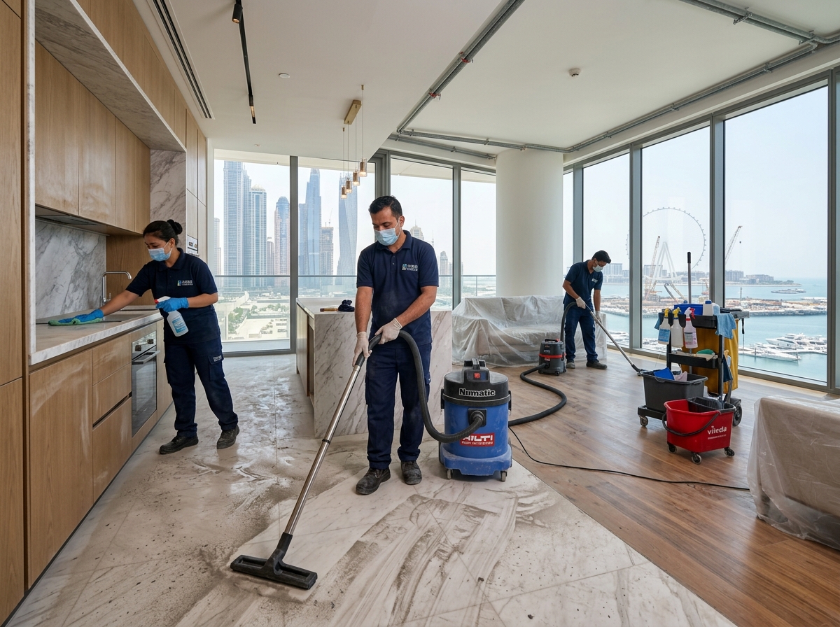 Post construction cleaning