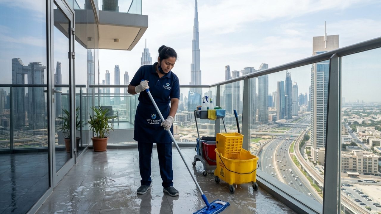 Balcony Cleaning