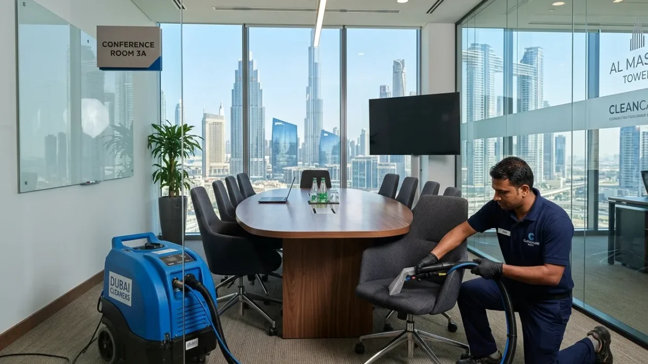 Conference Room Furniture Cleaning