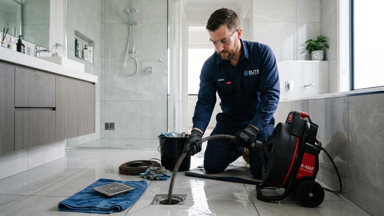 Floor Drain Cleaning