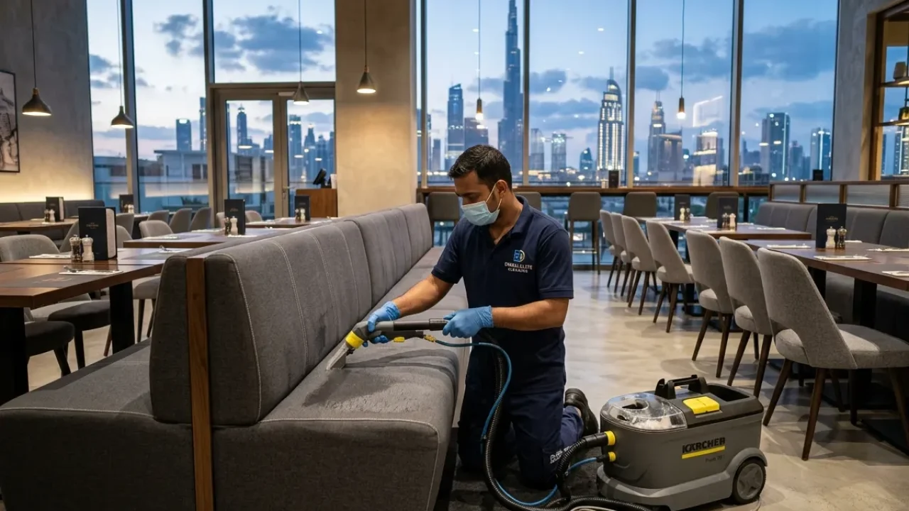 Restaurant Seating Cleaning